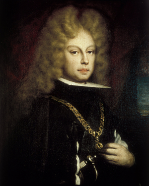 Portrait of Philippe V, 18th century (oil on canvas)