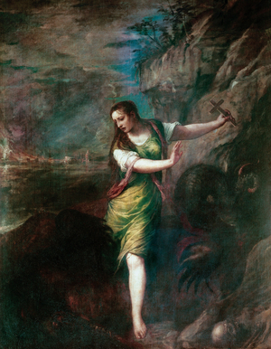 Saint Margaret, c.1565 (oil on canvas)