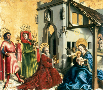 Adoration of the Magi, c.1444 (tempera on panel)