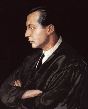 Portrait of Jose Antonio Primo de Rivera (1903-1936) (oil on canvas)