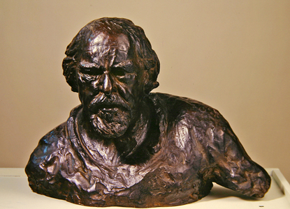 Augustus John (bronze)