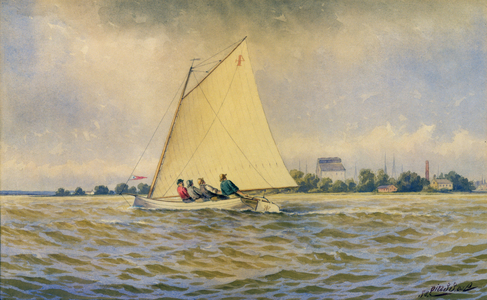 Tuck Up, 1887 (watercolour on paper)