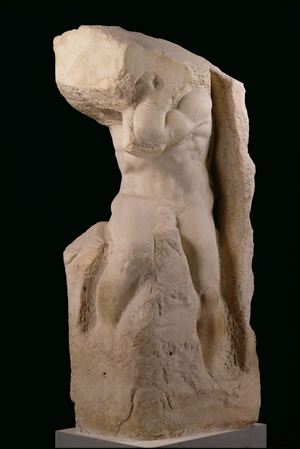 The 'Atlas' Slave, c.1519-23 (marble)