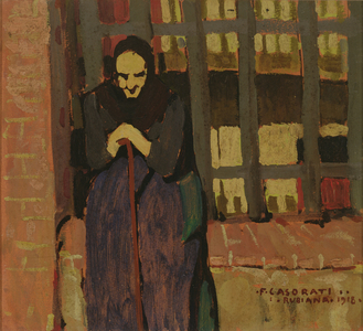 Old Woman, 1918 (oil on canvas)
