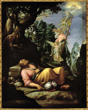 The Dream of Jacob (oil on canvas)