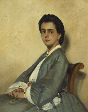 Cousin Argia, 1861 (oil on canvas)