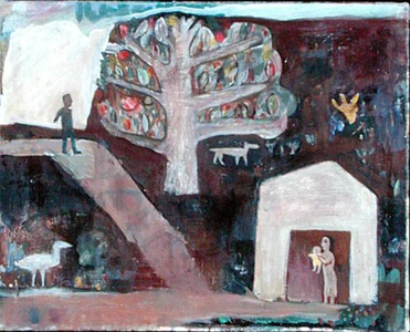 Nativity III, 1992-93 (oil on canvas)