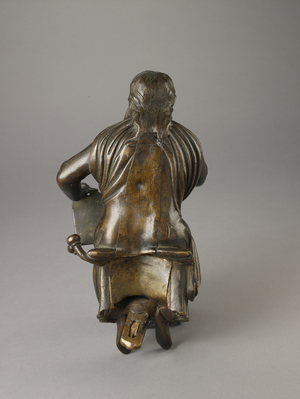 Moses, probably 12th century (bronze) (reverse of 115704)