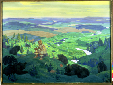 The Forefathers, 1912 (oil on canvas)
