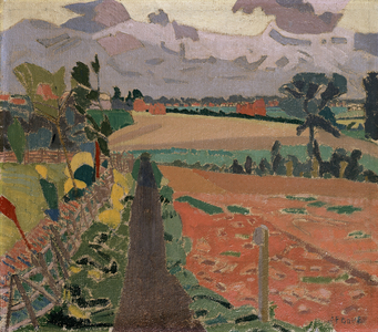 The Cinder Path, 20th century (oil on canvas)