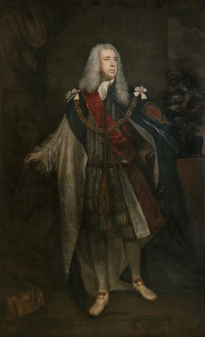 Portrait of Charles Fitzroy, 2nd Duke of Grafton, 1755-57 (oil on canvas)
