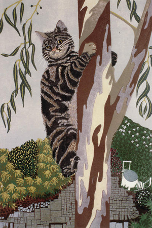 Godfrey up a Gum Tree, 1988 (linocut)