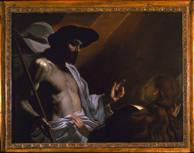 Christ rescued appears to Our Lady. Painting by Mattia Preti Il Cavaliere Calabrese (1613-1699). Private collection, Italy. PR 143A