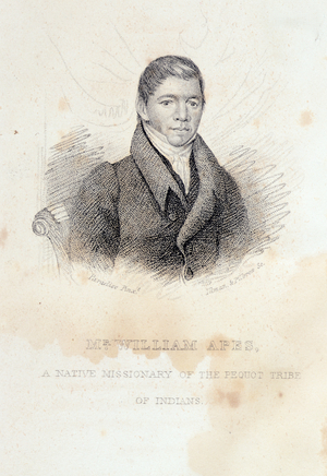 Portrait of William Apes, engraved by Illman and Pilbrow (litho)