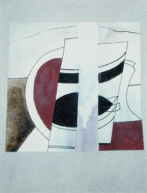 1981 (still life with central stripe)
