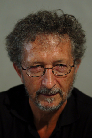 Portrait of Jacques Bidet, French writer. Photography 2007.