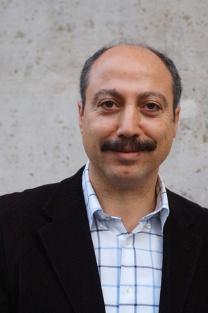 Portrait of Carmine Abate, writer. Photography February 2008.
