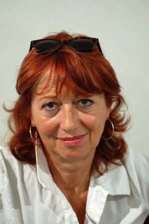 Portrait of Jacqueline Maurette, French writer. Photography 2007.