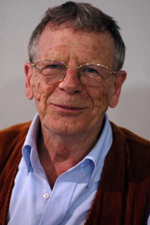 Portrait of Jean Carpentier, French writer. Photography 2007.