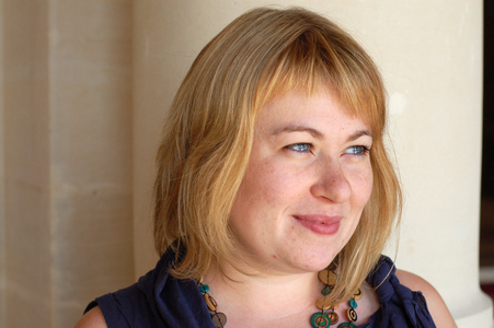 Portrait of Canadian writer Veronique Papineau. Photography 2008.