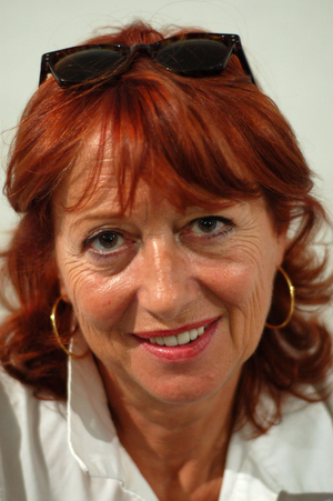 Portrait of Jacqueline Maurette, French writer. Photography 2007.