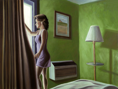 Greeting the Day, 2006 (oil on canvas)