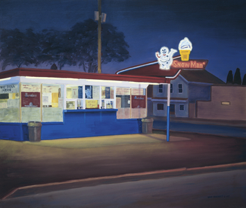 The Last Day of Summer (oil on canvas)