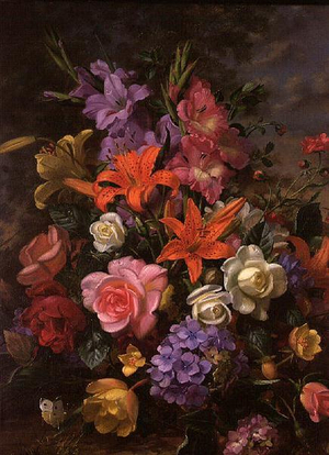 Tigerlilies and Roses