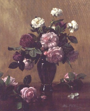 AB212 Red, White and Pink Roses