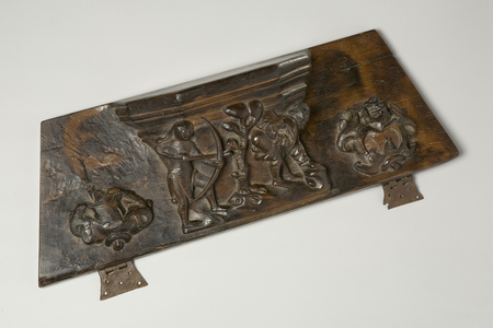 A Misericord depicting 'The Romance of Reynard the Fox', 1520 (wood)