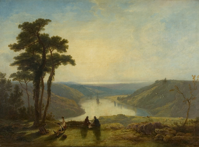 View of the Avon from Durdham Down, 1829 (oil on canvas)