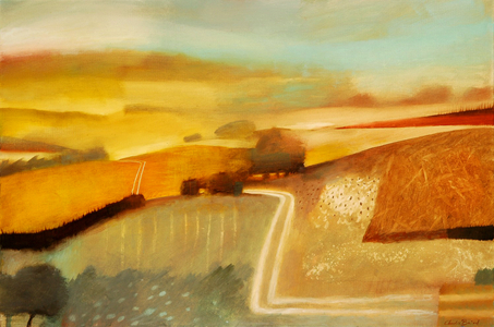 Track (oil on canvas)