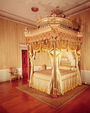 State Bed Chamber at Osterley Park by Robert Adam, completed 1775-76
