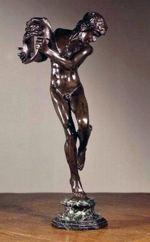 Comedy and Tragedy (bronze)