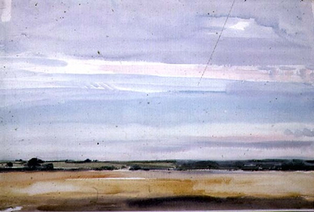 Suffolk Landscape (watercolour)