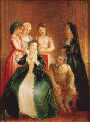 Sancho Panza and the Duchess, late 18th or early 19th century (oil on canvas)