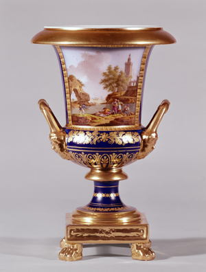 Vase, c.1800 (porcelain & gilt)