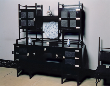 Sideboard in Japanese style, designed by E.W. Godwin, c.1867