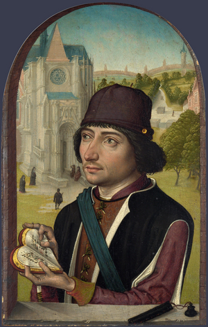 Portrait of a Young Man, c.1480 (oil on oak)