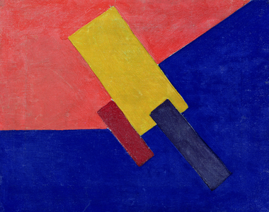 Composition, 1918 (oil on canvas)