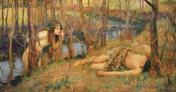 The Naiad, 1893 (oil on canvas)