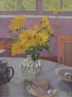 Still Life of Chrysanthemums, 1914