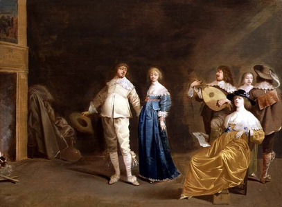 An Elegant Company, 17th century