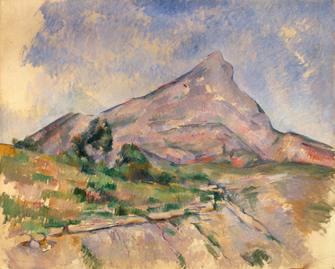 Mont Sainte-Victoire, 1897-98 (oil on canvas)