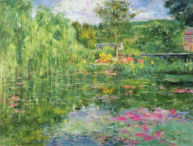 E 930 Weeping Willows at the Lily Pond, Giverny