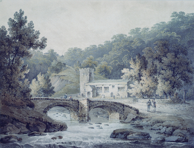 Church and Bridge, Hubberholme, Yorkshire