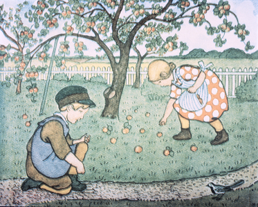 The Letter 'A' as in apple, published 1912