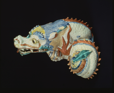 Kakiemon model of a dragon, 17th century (ceramic)