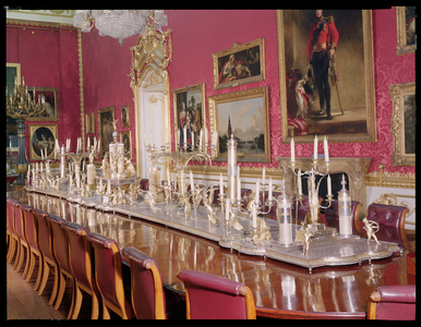 Centrepiece given by the Regent of Portugal to the Duke of Wellington, 1816; surtout de table;