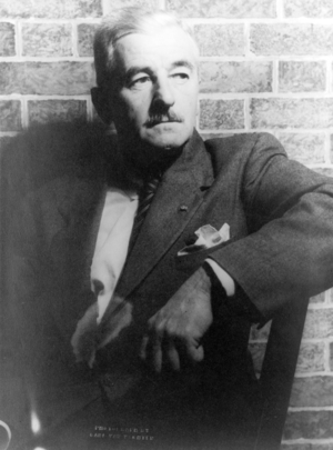 William Faulkner (1897-1962) 11th December 1954 (gelatin silver print)